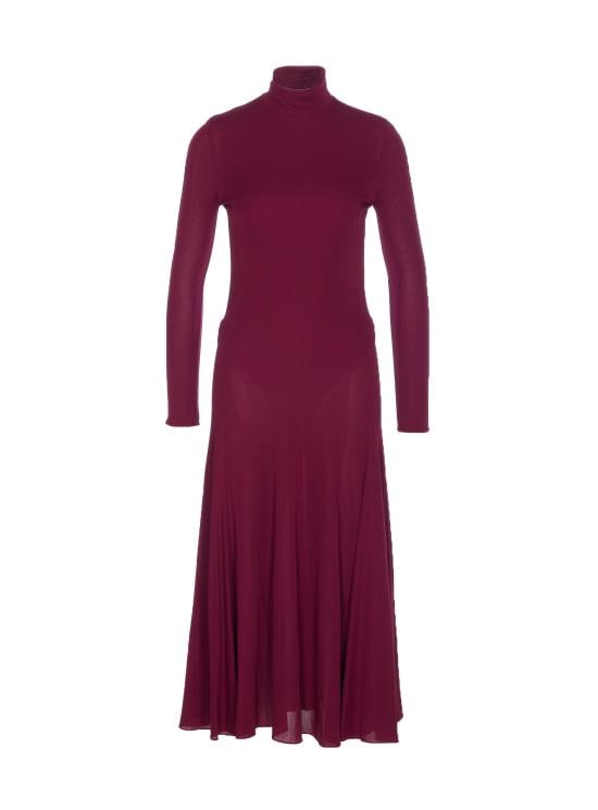 ALAIA Women Mid Skirts AA9R2789J070B 350 Purple