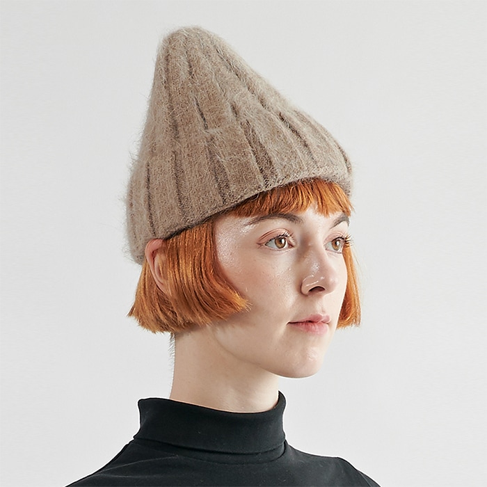 [送料無料]スミスアもーアンゴラビニベージュ