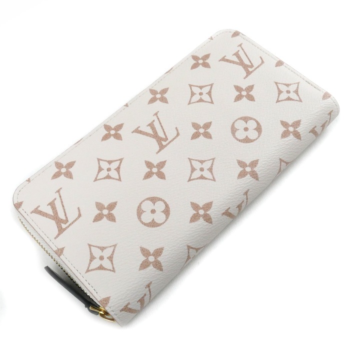 LOUIS VUITTON ルイ・ヴィトン ジッピーウォレット 長財布 ラウンドファスナー モノグラム・デュンヌ ベージュ M83093 IC レディース 中古 極美品