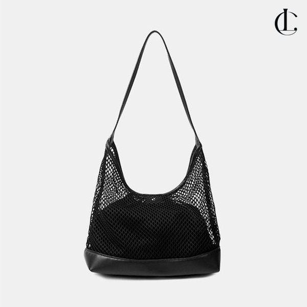 女性用ショルダーバッグ カジュアルメッシュバッグ ネットバッグ 夏 軽量 デイリーバッグ LRB298
