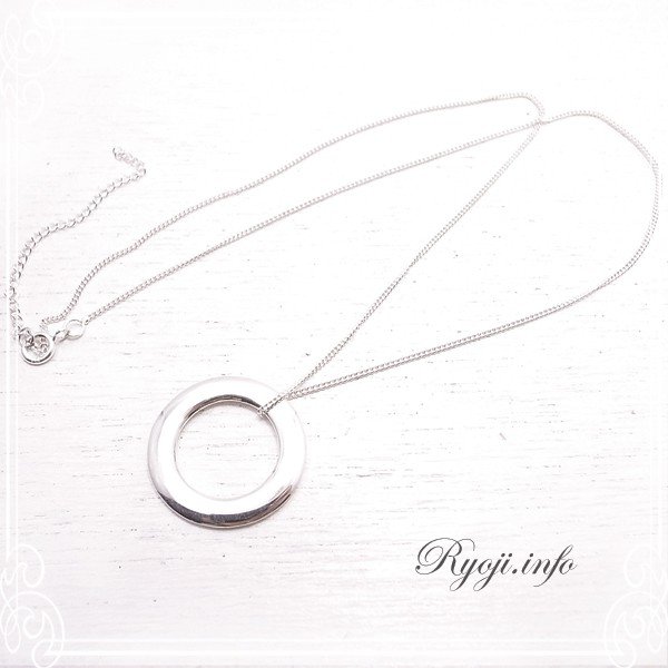 Angel ネックレス 天使の輪 sv925 /Ryoji.info/アクセサリー ハンドメイド 作家