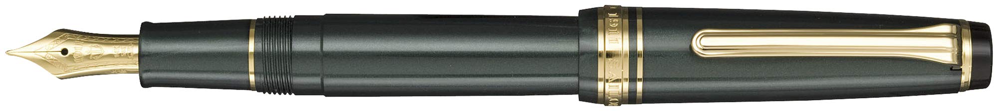 セーラー万年筆 万年筆 四季織 雪月空葉 万葉 極細 11-1224-102