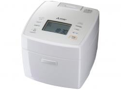 【新品/在庫あり】三菱電機 IH炊飯器 備長炭 炭炊釜 5.5合 NJ-VS10G-W　月白げっぱく