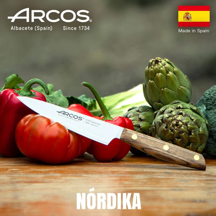 爆買 (正規品) ARCOS アルコス ノルディカ シェフナイフ 140mm Nordika 食洗機対応 万能ナイフ