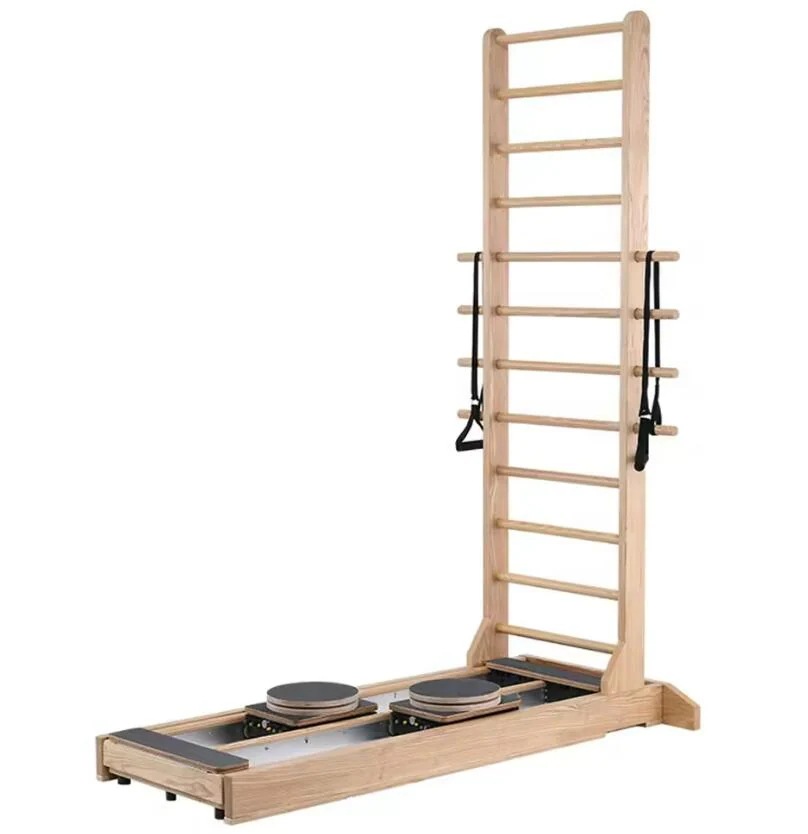 トレーニングダブルトラックフィットネス機器フィットネス機器 両方向スライドベッド スライド式ベッドヨガストレッチスライド式はしごベッド