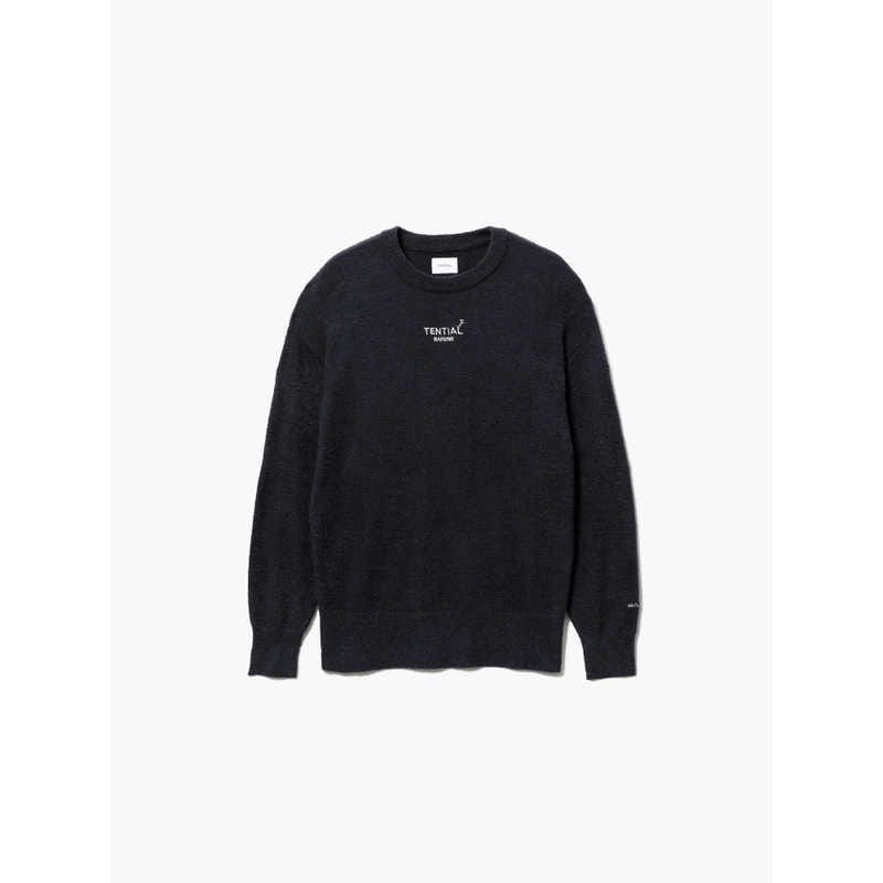 TENTIAL　BAKUNEソフトニットロングスリーブクルーネックネイビー(2XS-XS)　25FSBA046U00080079N