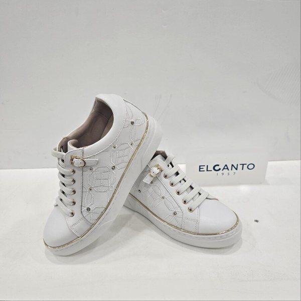 女性キュービックディテールの女性スニーカーLCHSWSSI79U413 39 JE3 JJ