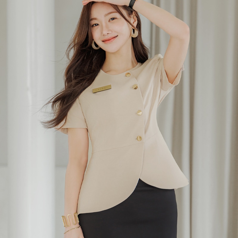 韓国 ジャケット セット スーツ エステティック 眉毛ビューティーサロン 洗えるスーツ