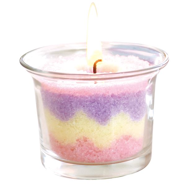 （まとめ）サンドキャンドルアート (×10個セット)