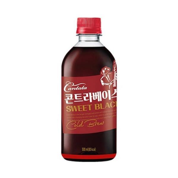 カンタータ コントラバス スイートブラック 500ml 24パット 5,514円