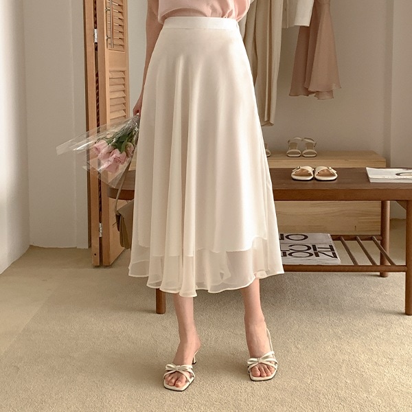 シフォンフレアスカート sk6425 5,924円