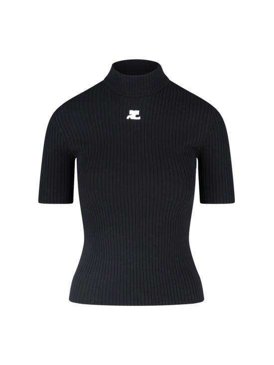 COURREGES Women Sweater PERMPU026FI0001 9999 Black