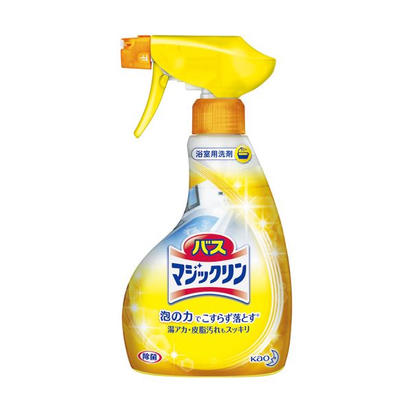 （まとめ） 花王 バスマジックリン泡立ちスプレー本体 380ml(×10セット) 4,847円