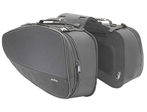 タナックス(TANAX) マルチフィットサイドバッグL モトフィズ(MOTOFIZZ) ブラック MFK-187(可変容量38-56) オート