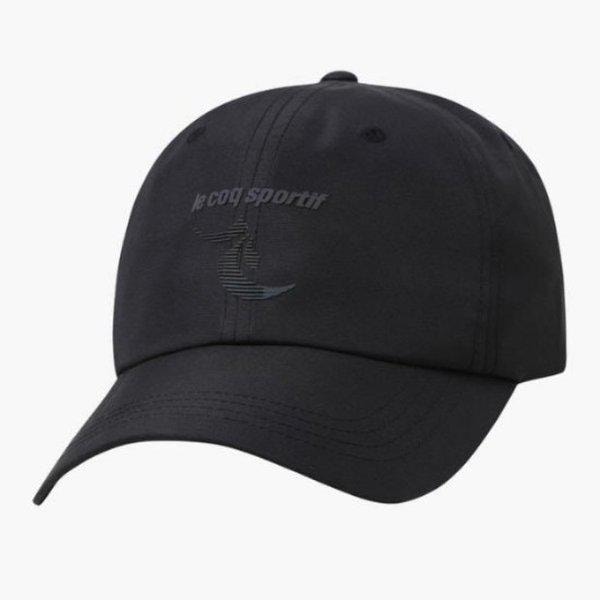 帽子 UQC QQ123ACP13-BLK レタリングスポーツボールキャップ / BLACK