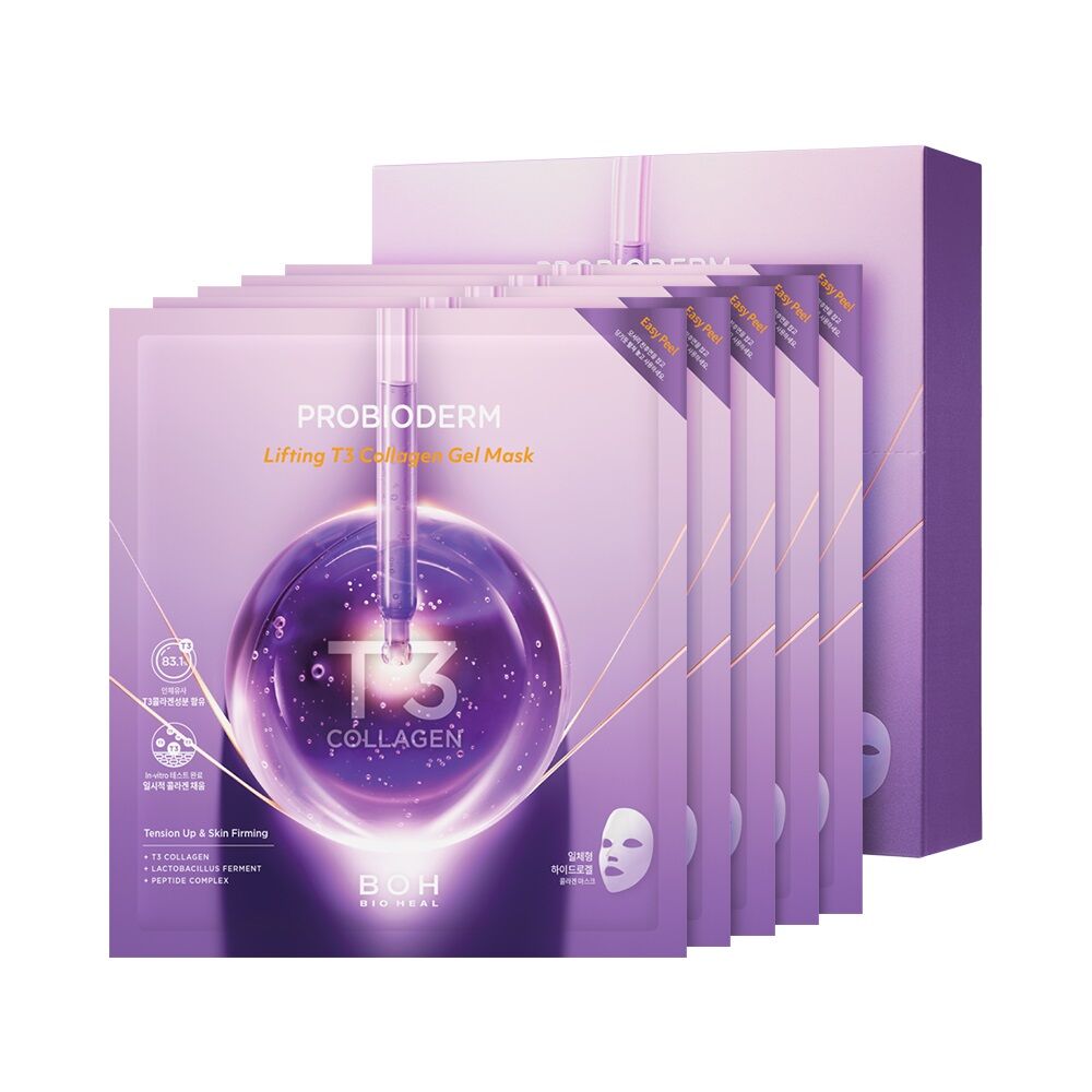 プロバイオダームリフティングT3コラーゲンゲルマスク 5枚 5,558円
