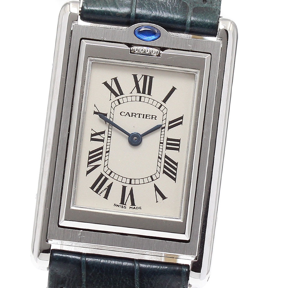 カルティエ CARTIER W1011258 タンクバスキュラントMM クォーツ メンズ _877040【中古】