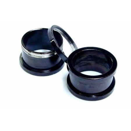ボディピアス 16mm 黒色 ブラックフレッシュトンネル 16ミリ 定番 ステンレス コーティング ネジ式 装着簡単 ラージホール 大きい 土管型 耳 軟骨 口 舌 乳首 bk-tn16xxxxxx