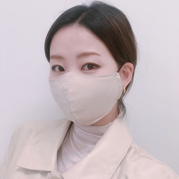 韓國ファッション 選択 激安店舗 1+1 acc531 楽な二重生地を洗って使う綿マスク