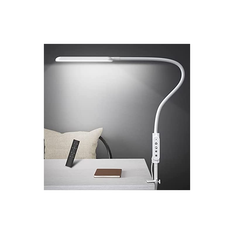 Elekinデスクライト LED 目に優しいLEDスタンドライト 12w タッチスイッチ LED電気