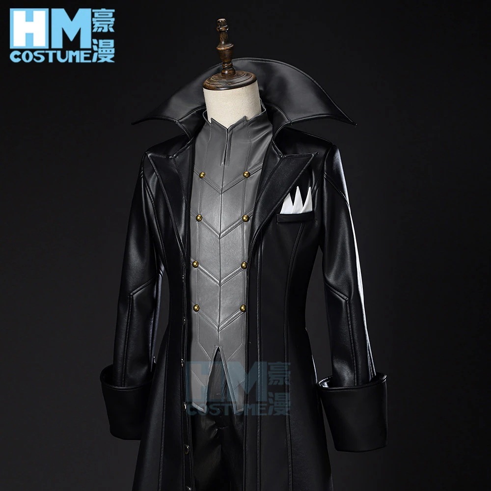 ハロウィン 異聞録cos雨宮蓮joker怪盗服cos服戦闘服革服