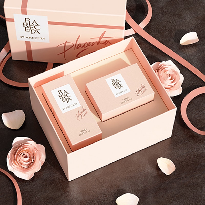 [PLARECETA] プラレセタ スペシャルセット セラム30ml * 1EA/クリーム50ml * 1EA #プラセンタ(胎盤)化粧品 #ヒアルロン酸配合 #健康な肌