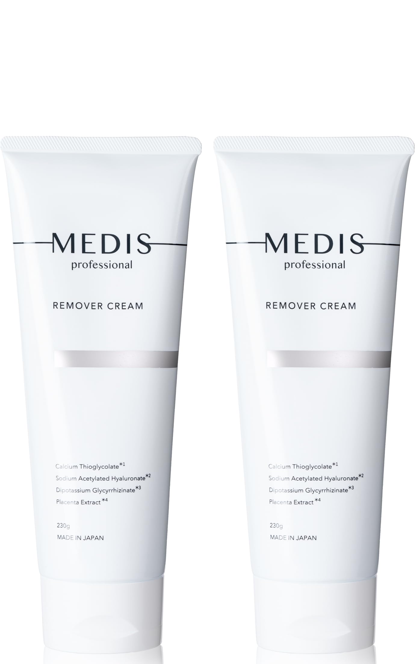 メディスホワイト 医薬部外品 除毛クリーム vio 【刺激臭が少なくVIO対応×低刺激で大容量の230g】 (2本セット)