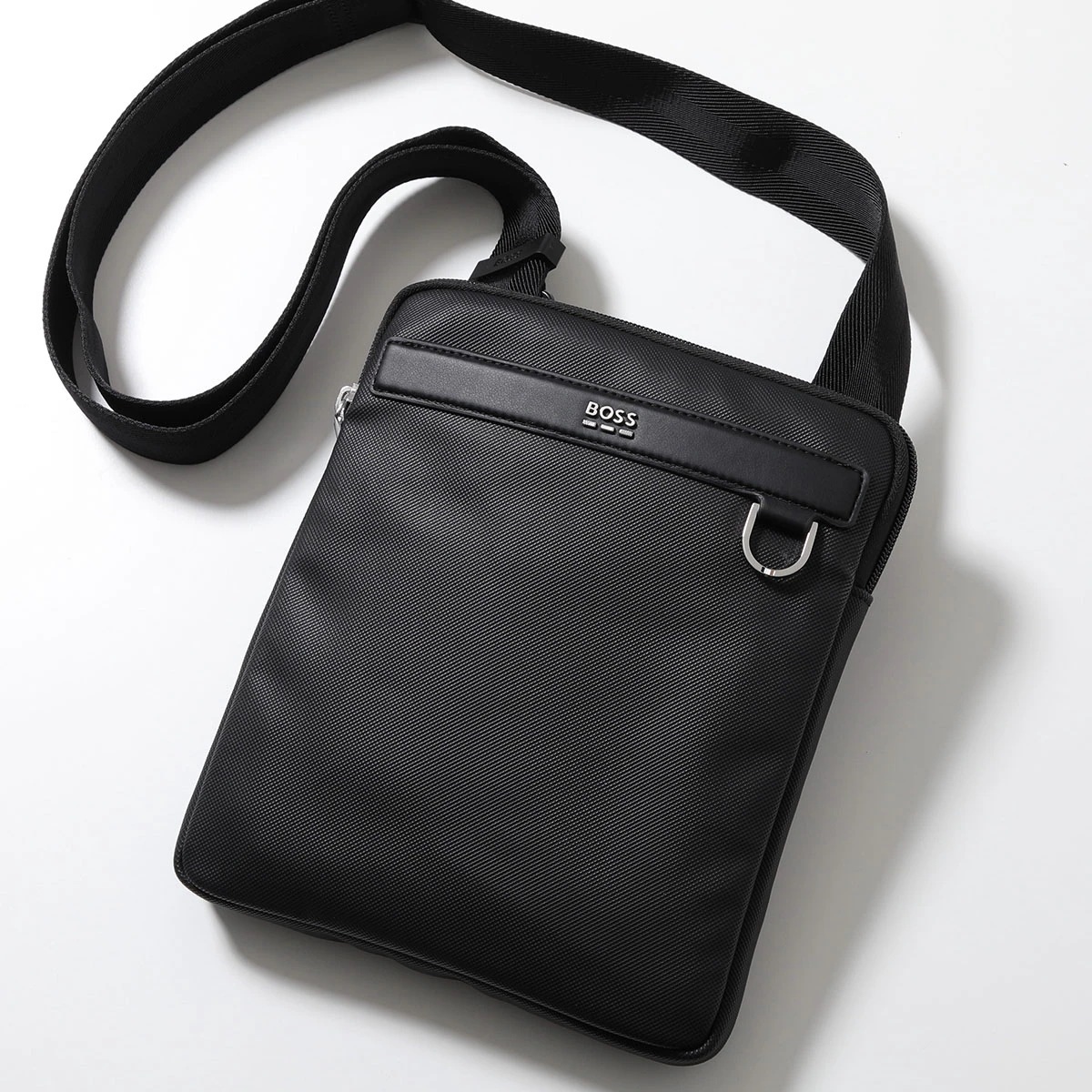 HUGO BOSS ヒューゴボス ショルダーバッグ Jinko_EVO_Envelope 50548791 メンズ メッセンジャーバッグ クロスボディ ロゴ 鞄 001