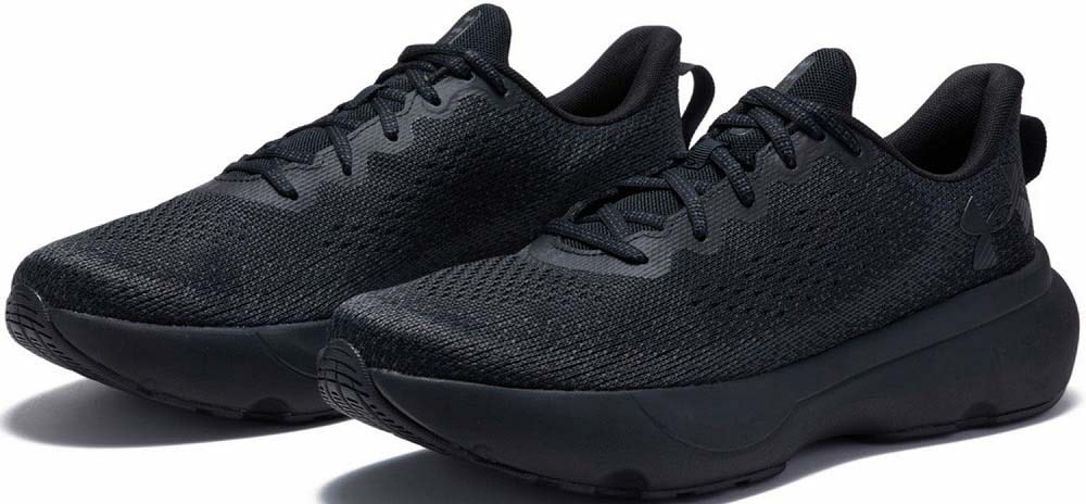 アンダーアーマー DOM-3027523-002-27.5 メンズ ランニングシューズ UAインフィニット（Black/Black/Black・サイズ：27.5cm） DOM302752300227