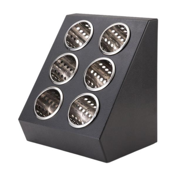 シリンダーフラットウェアシルバーウェアカトラリーホルダーカウンタートップシルバーウェアオーガナイザーカウンタートップ用業務用食器ホルダー