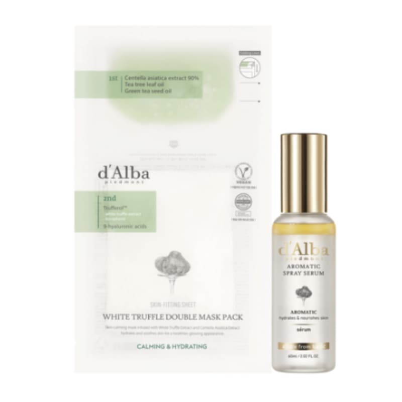 ホワイトトリュフ ファーストアロマティック スプレーセラム 60ml+ダブルマスクパックセット 1セット