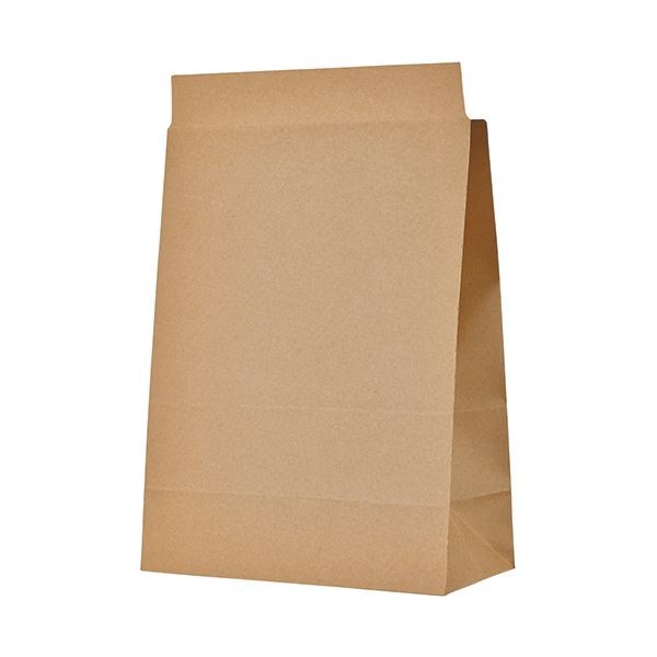 （まとめ）TANOSEE 宅配袋 マチ広 大 茶封かんテープ付 1パック（100枚）[x3セット] 14,602円