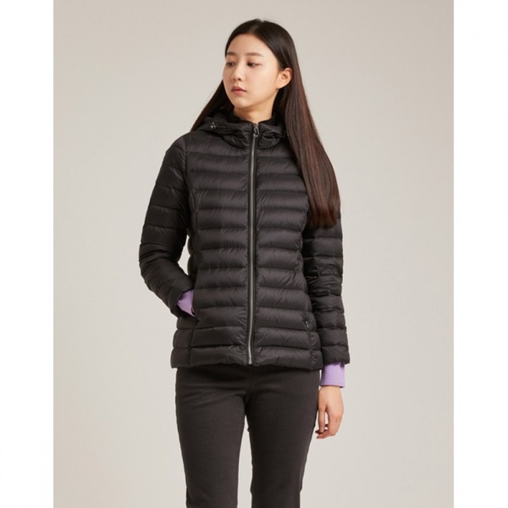 (オリビア・ローレン) スリムショート丈ダックダウンジャンパー_VVBKDW9391