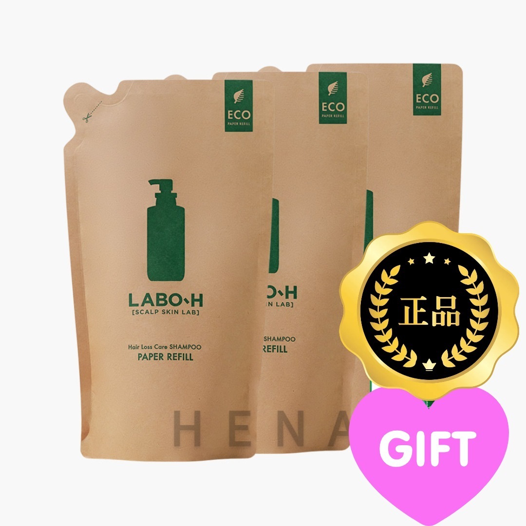 脱毛症状緩和 スカルプ強化 紙パウチリフィル 400ml × 3個セット