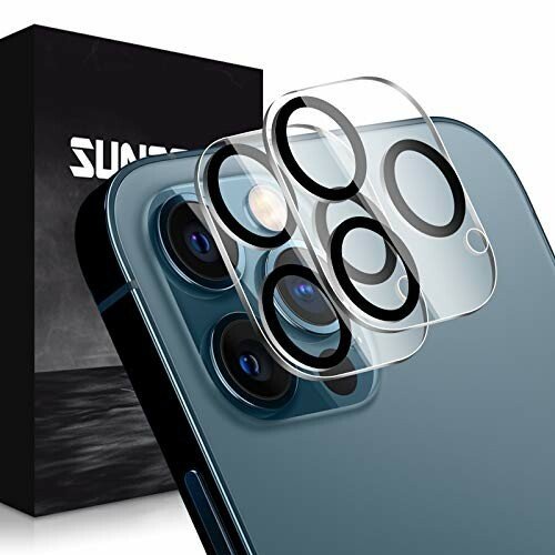 2022人気No.1の カメラフィルム Pro 12 iPhone SUNCOON 全体保護 露出過 露出オーバー防止 防塵 スクリーンフィルター