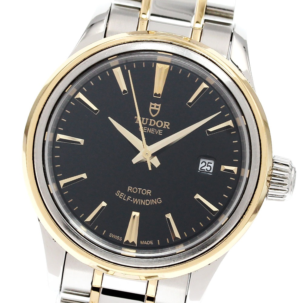 チュードル TUDOR 12103 スタイル デイト 自動巻き レディース _837739【中古】