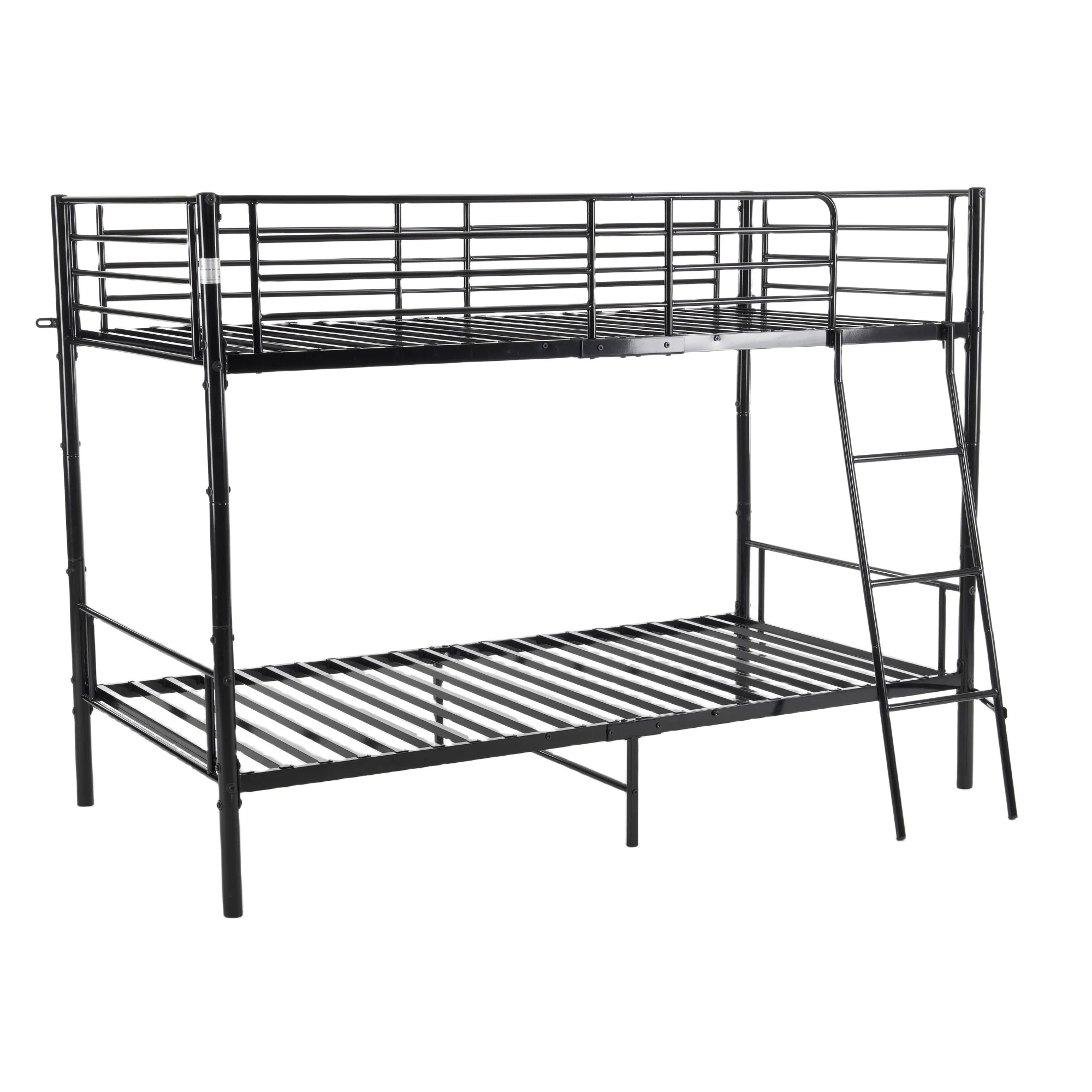 【国内発送】二段ベッド ヨーロッパ安全基準EN747認証獲得済 ロフトベッド シングルベッド パイプ 耐震 頑丈フレーム 大人ベッド 子供部屋 社員寮 学生寮 耐荷重150kg ミドルタイプ 高さ15