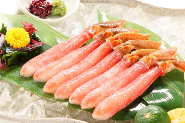 北海道産生紅ズワイ棒ポーション 1kg (500g*2)