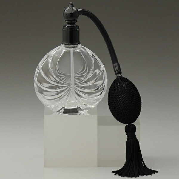 ヒロセ アトマイザー 卓上 バルブ アトマイザー 50ML フランス製 香水瓶 メンズアトマイザー kuro 409872 BB （50MLタクジョウCLBB） 50ml
