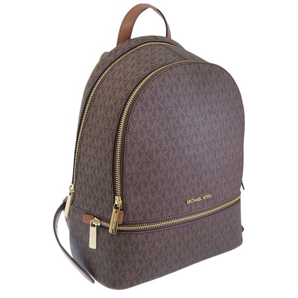 マイケルコース バッグ レディース リュックサック アウトレット ブラウン MD ZIP BACKPACK 35S5GRAB2B-BROWN MICHAEL KORS