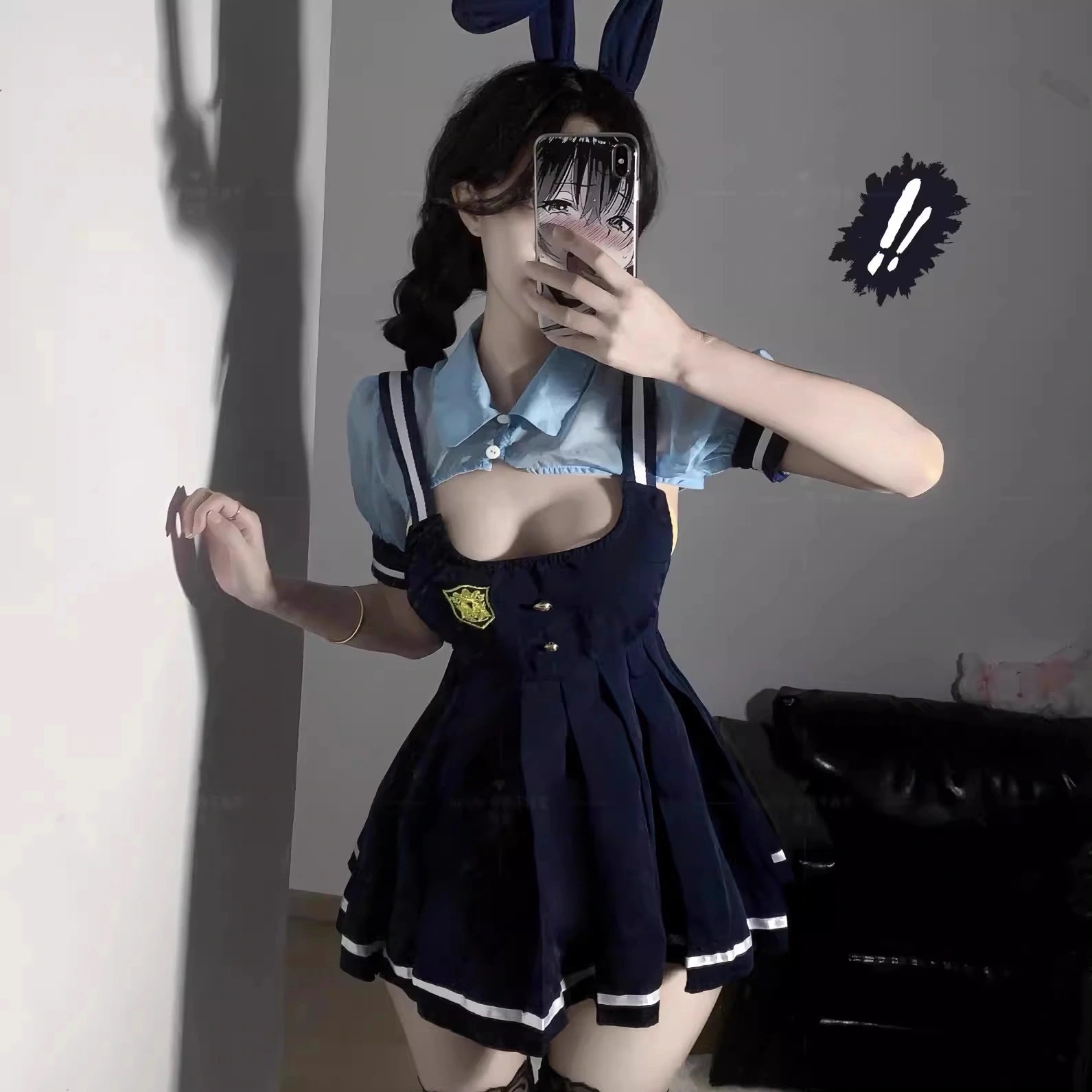 (HSIX)【最新モデル登場!!】魅力的な せいふくコスプレ せいふく彼女デートメイド女装仮装ハロウィンjkコスプレ愛情は下着です