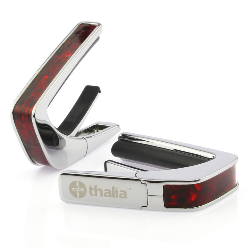 Thalia Capos ギターカポ クローム仕上げ TH-CC200-CP Crimson Paua Exotic Shell アメリカ製【並行輸入】