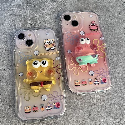 Qoo10] スポンジボブ iphoneケーススポンジ : スマホケース