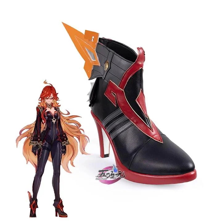 【予約商品】2026新作 Insでも話題に 五次元　原神　コスプレ　マーヴィカ　靴