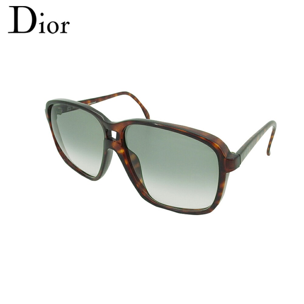 ディオール サングラス メガネ アイウェア レディース メンズ べっ甲柄フレーム サイドCDマーク 2228A 12 パリ型 Dior 中古