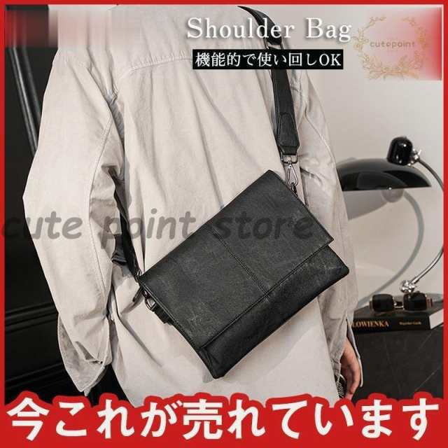 ショルダーバッグ バッグ メンズ 本革 肩掛け カジュアル アウトドア 便利 通勤 ビジネス かばん スマホ入れ 敬老の日 プレゼント