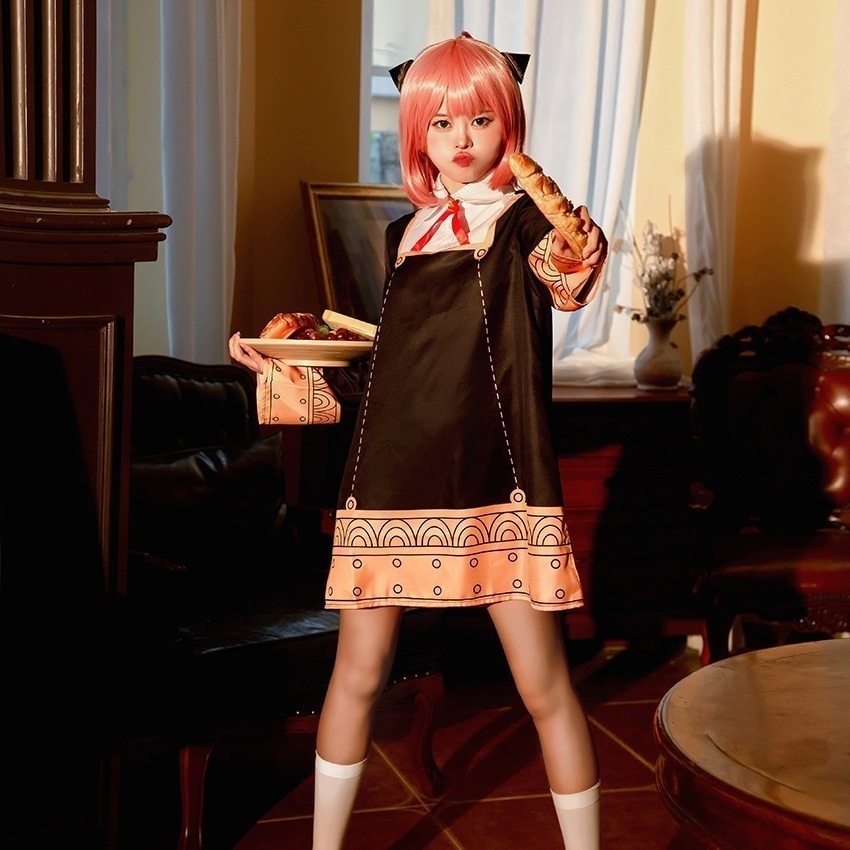 スパイままごとcos服アニヤ服女性子供服エデン園学院playハロウィン制服舞台服