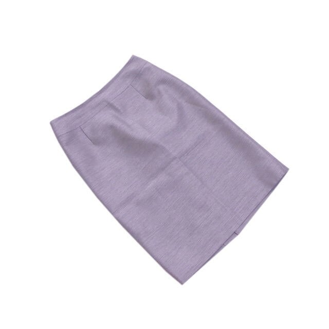 スカート /ヒザ丈 /タイトシルエット シルバーグレー 中古