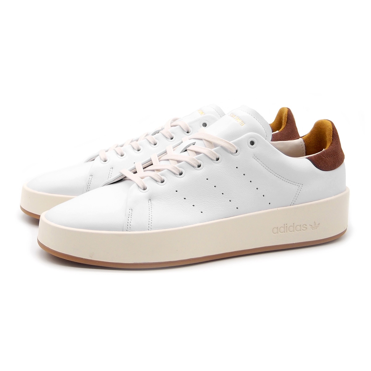 アディダス スニーカー レディース メンズ スタンスミス リコン ホワイト/ブラウン ADIDAS STAN SMITH RECON FTWR WHITE/OFF WHITE/MESA