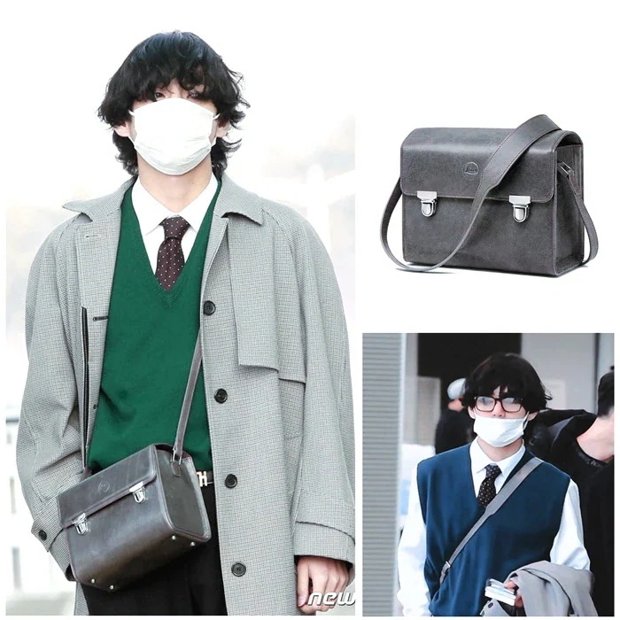 時間 / 数量限定！ 韓国ファッション BTS V 着用 ショルダーバッグ カメラバッグ 男女兼用